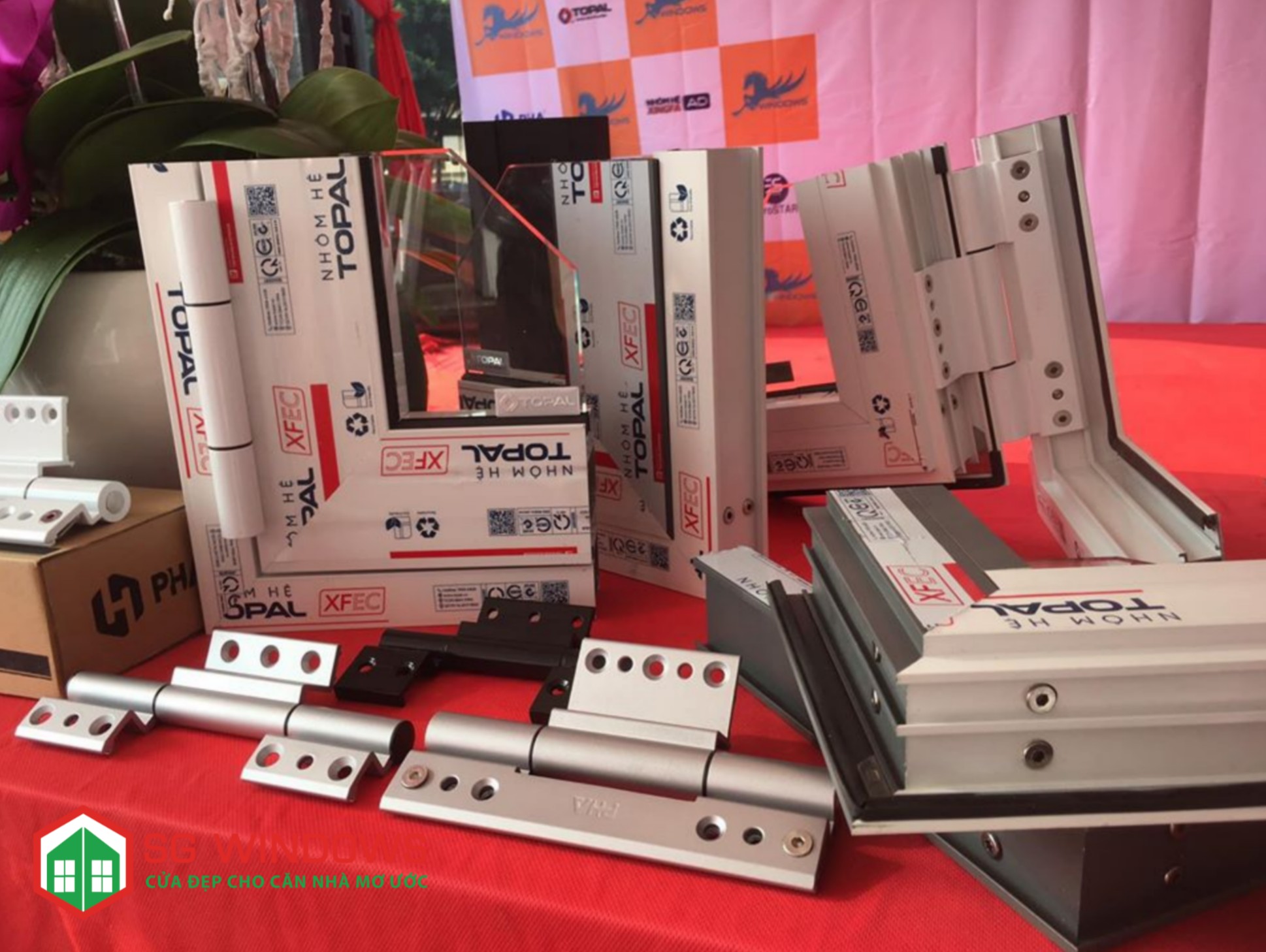 BÁO GIÁ CỬA NHÔM TOPAL XFEC